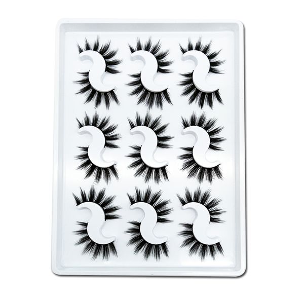 9pairs 3d mink lashes natural long false eyelashes lashes soft fake eyelashes extension makeup kit make women beautiful cilios
9pairs 3d mink lashes natural long false eyelashes lashes soft fake eyelashes extension makeup kit make women beautiful cilios