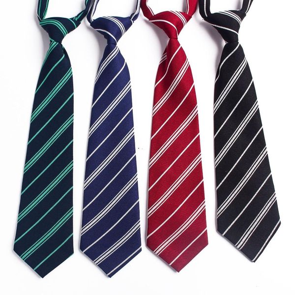 

mantieqingway children necktie ties for baby boys girls plaid stripe skinny neck tie gravatas slim bowknots kids cravat ties, Black;gray