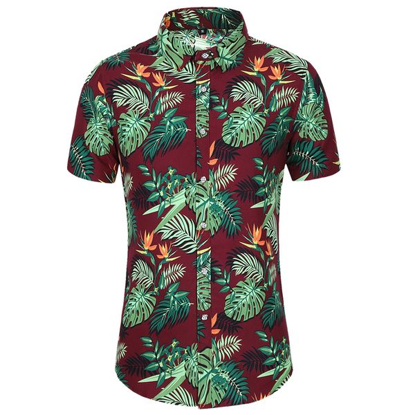 men shirt personality leaf print short sleeve blouse male fashion wild plus size shirts summer new arrival, White;black
men shirt personality leaf print short sleeve blouse male fashion wild plus size shirts summer new arrival, White;black