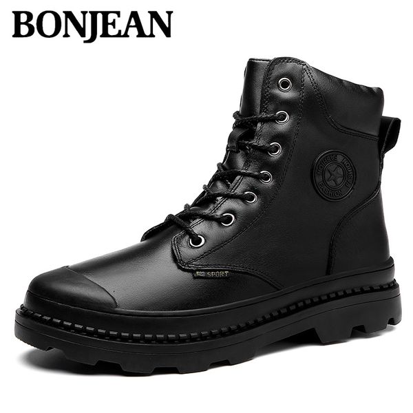 brand winter fur supper warm snow boots for men increase male shoes non slip rubber casual work safety casual ankle boots, Black
brand winter fur supper warm snow boots for men increase male shoes non slip rubber casual work safety casual ankle boots, Black