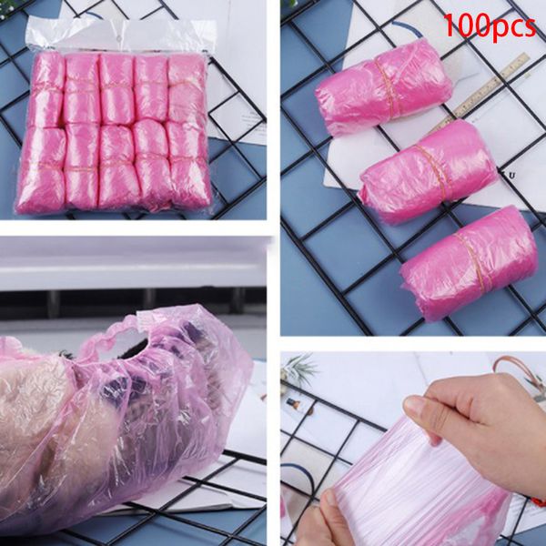 100pcs overshoes anti-static easy use disposable elastic thickened carpet protector home anti dust non slip shoe cover, White;pink
100pcs overshoes anti-static easy use disposable elastic thickened carpet protector home anti dust non slip shoe cover, White;pink