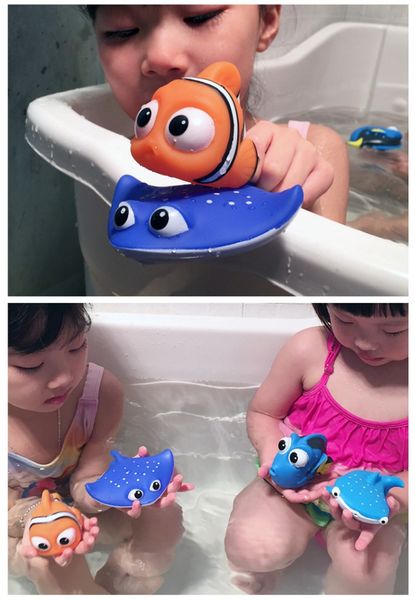 baby bath shower toys finding nemo dory float spray water squeeze toys rubber bathroom play animals shark bath toy for children
baby bath shower toys finding nemo dory float spray water squeeze toys rubber bathroom play animals shark bath toy for children
