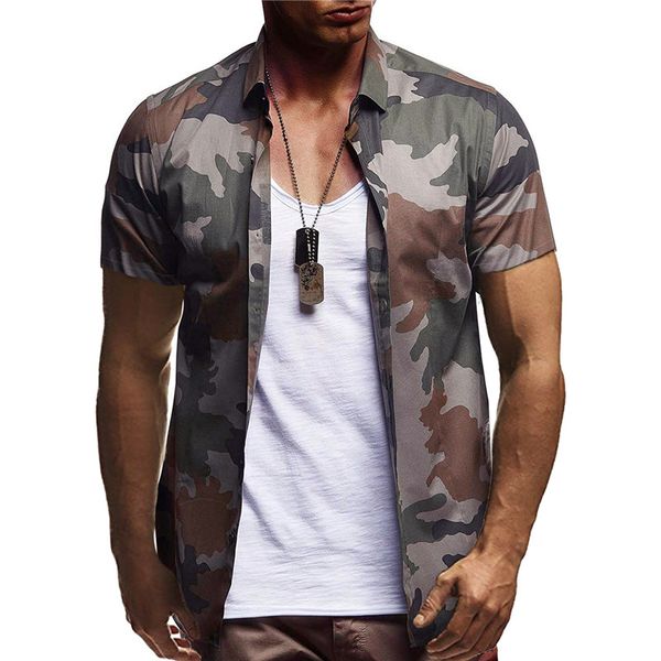 mens fashion shirts designer camouflage natural color shirts casuak short sleeve lapel neck shirts mens clothing, White;black
mens fashion shirts designer camouflage natural color shirts casuak short sleeve lapel neck shirts mens clothing, White;black
