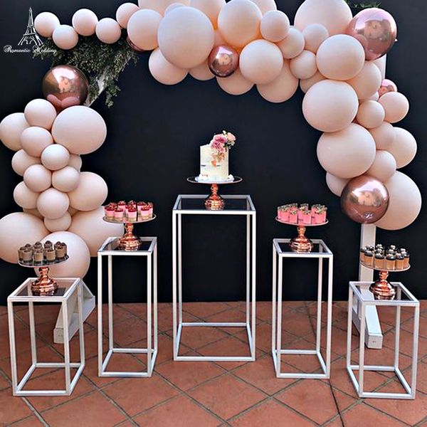 5pcs/set white metal flower stand table with acrylic plate for wedding event decoration cake stand table centerpiece
5pcs/set white metal flower stand table with acrylic plate for wedding event decoration cake stand table centerpiece