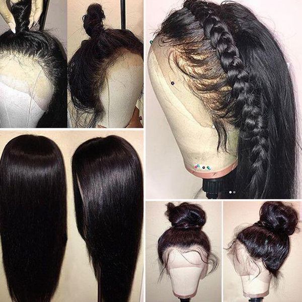 Lace Front Wig 250% Density Straight 360 Frontal Lace Human Hair Wigs Brazilian Remy Full Ends Pre Plucked For Black Women
Lace Front Wig 250% Density Straight 360 Frontal Lace Human Hair Wigs Brazilian Remy Full Ends Pre Plucked For Black Women