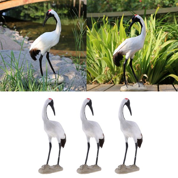3 pieces realistic red-crowned crane with feathers birds animal figurines for home garden decoration
3 pieces realistic red-crowned crane with feathers birds animal figurines for home garden decoration