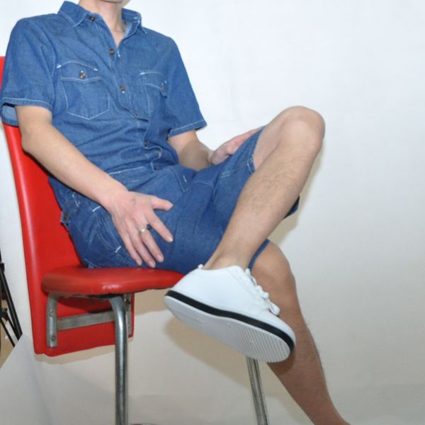 denim jumpsuit summer tide male jumpsuit short sleeve suit korean fashion slim original casual personality, Black
denim jumpsuit summer tide male jumpsuit short sleeve suit korean fashion slim original casual personality, Black