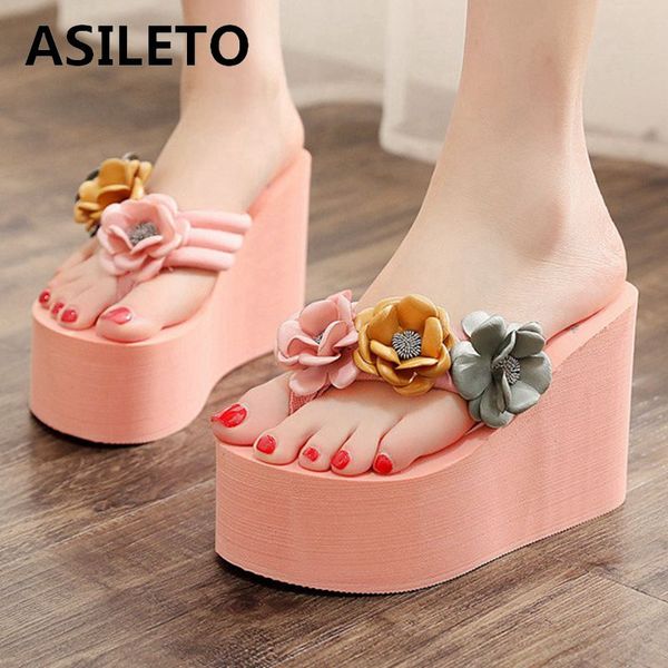 asileto summer women flip flops thong slippers flower flatform shoes mules wedge shoes outdoor beach slides pantufas t679, Black
asileto summer women flip flops thong slippers flower flatform shoes mules wedge shoes outdoor beach slides pantufas t679, Black