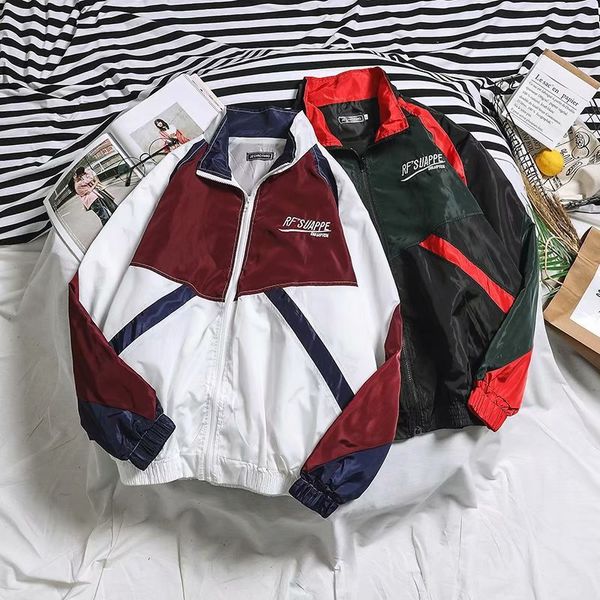autumn hong kong style bf coat men's fold-down collar korean-style trend jacket male red celebrity style ulzzang baseball unifor, Black;brown
autumn hong kong style bf coat men's fold-down collar korean-style trend jacket male red celebrity style ulzzang baseball unifor, Black;brown
