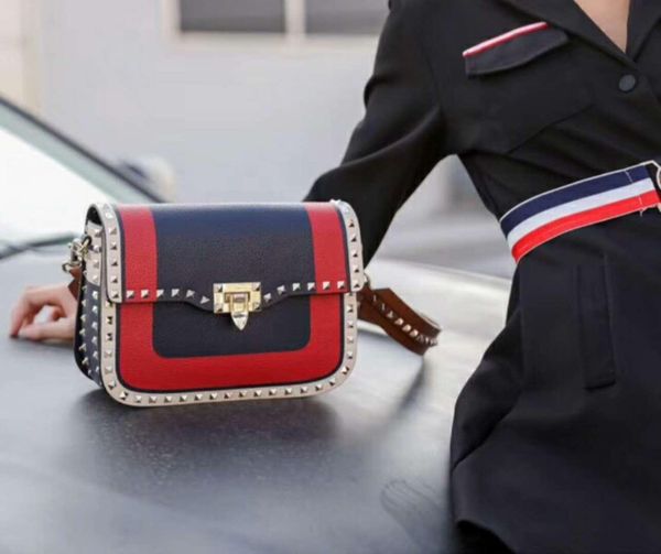 2019 new star genuine leather high fashion two-tone handbag metallic rivet stud wide strap travel women big bag dating bag gift ol 26cm
2019 new star genuine leather high fashion two-tone handbag metallic rivet stud wide strap travel women big bag dating bag gift ol 26cm