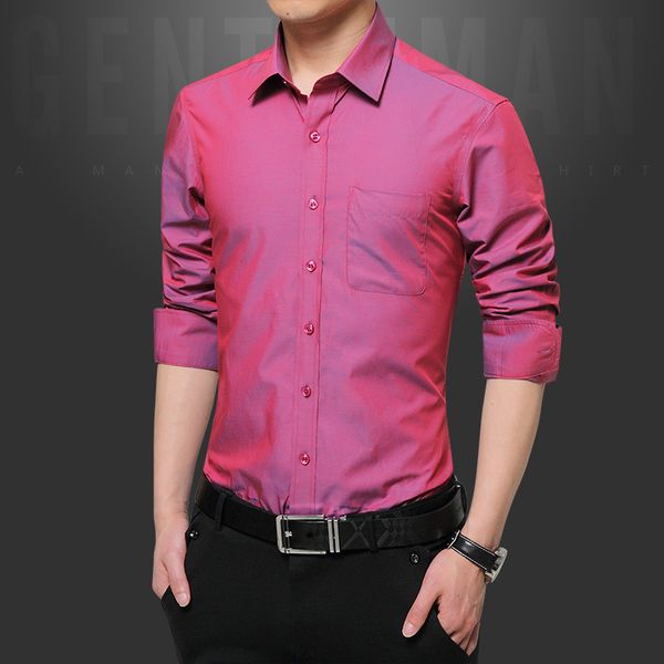 new men's spring and autumn long sleeve pure color cotton fashion korean fashion british shirt, White;black
new men's spring and autumn long sleeve pure color cotton fashion korean fashion british shirt, White;black