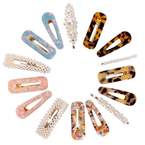 hair clips for women girls - 15 assorted hair pearl barrettes including 10 acrylic clip and 5 pearl clips
hair clips for women girls - 15 assorted hair pearl barrettes including 10 acrylic clip and 5 pearl clips
