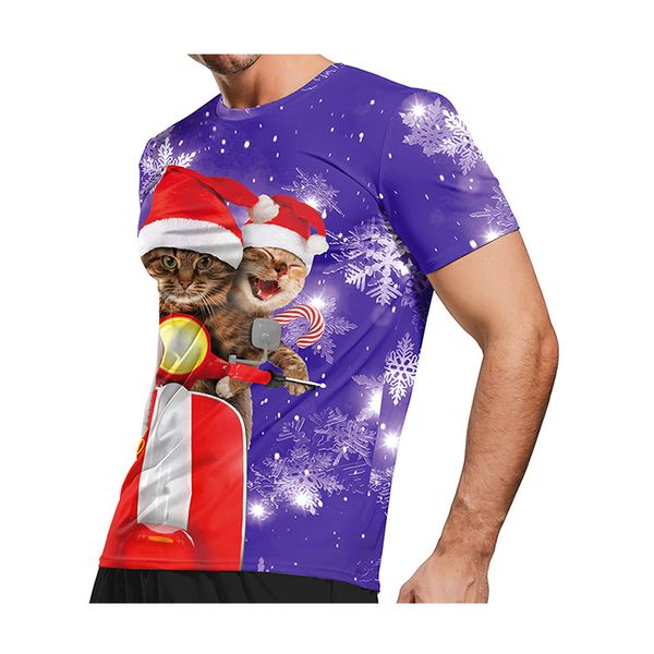 fashion 3d t shirts print christmas men's womens tshirt anime short sleeve tees o-neck cartoon tshirt 525 xmas gift black, Gray;blue
fashion 3d t shirts print christmas men's womens tshirt anime short sleeve tees o-neck cartoon tshirt 525 xmas gift black, Gray;blue