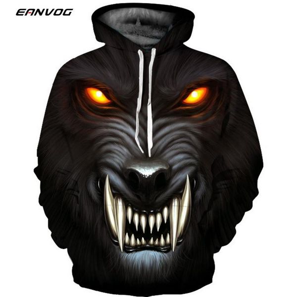 eanvog fashion brand men's hoodies autumn 3d paint animals pattern heavy warm pullover hooded sweatshirt hoodie, Black
eanvog fashion brand men's hoodies autumn 3d paint animals pattern heavy warm pullover hooded sweatshirt hoodie, Black