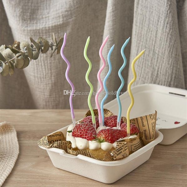 spiral rotating twist candles birthday cake party supplies curve candle party candle rotating digital candle companion children's party
spiral rotating twist candles birthday cake party supplies curve candle party candle rotating digital candle companion children's party