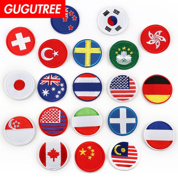 gugutree one set embroidery national flag patch animal patches badges applique patches for clothing dk-98, Black
gugutree one set embroidery national flag patch animal patches badges applique patches for clothing dk-98, Black