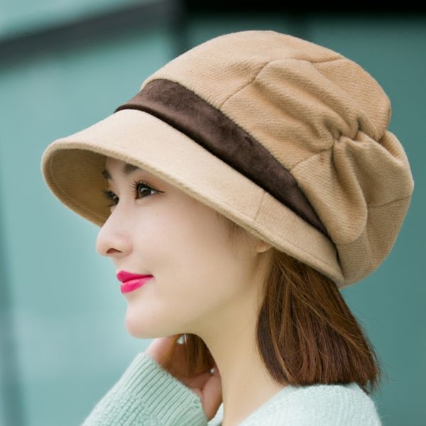 h7703 women beret hat autumn winter fashion korean casual berets cap japanese warm simple outdoor student girl hats, Blue;gray
h7703 women beret hat autumn winter fashion korean casual berets cap japanese warm simple outdoor student girl hats, Blue;gray