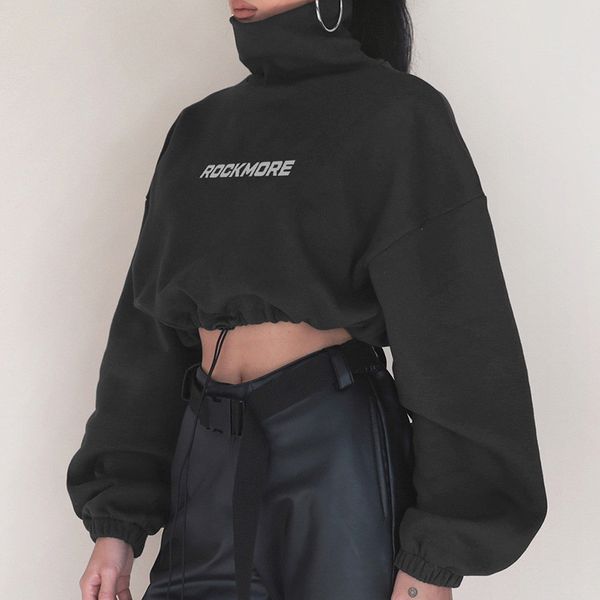 street style womens designer hoodies fashion loose long sleeve high collar drawstring pullover womens letter printd hoodies, Black
street style womens designer hoodies fashion loose long sleeve high collar drawstring pullover womens letter printd hoodies, Black