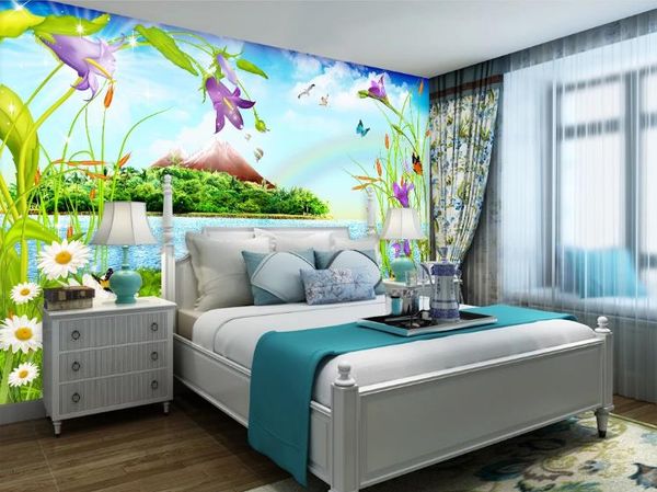 custom 3d mural wallpaper beautiful lake cartoon landscape painting kids room bedroom wall decoration p wall paper
custom 3d mural wallpaper beautiful lake cartoon landscape painting kids room bedroom wall decoration p wall paper