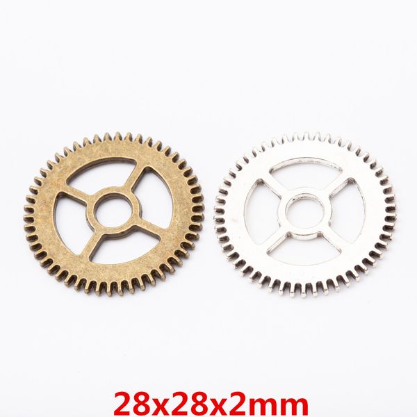 30pcs 28mm vintage tibetan silver gear connector charms antique bronze metal pendants for bracelet necklace earring diy jewelry, Bronze;silver
30pcs 28mm vintage tibetan silver gear connector charms antique bronze metal pendants for bracelet necklace earring diy jewelry, Bronze;silver
