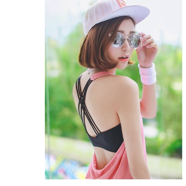 2019 new women 2 piece yoga sets fake two piece yoga cropped trousers sports wear for women gym clothing fitness set, White;red
2019 new women 2 piece yoga sets fake two piece yoga cropped trousers sports wear for women gym clothing fitness set, White;red