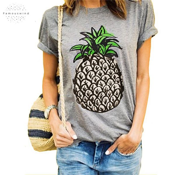 woman clothes women t shirt round collar short sleeve print pineapple casual summer designer lantern sleeve s 2xl drop shipping, White
woman clothes women t shirt round collar short sleeve print pineapple casual summer designer lantern sleeve s 2xl drop shipping, White