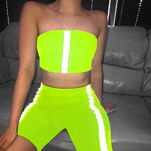 chamsgend women fashion reflective striped patchwork two pieces set 2019 white sleeveless off-shoulder shorts sports suit
chamsgend women fashion reflective striped patchwork two pieces set 2019 white sleeveless off-shoulder shorts sports suit