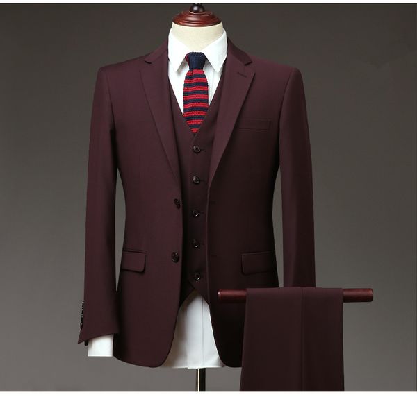 classic notch lapel wedding tuxedos slim fit suits for men groomsmen suit prom formal suits (jacket+pants+vest+tie) 850, Black;gray
classic notch lapel wedding tuxedos slim fit suits for men groomsmen suit prom formal suits (jacket+pants+vest+tie) 850, Black;gray
