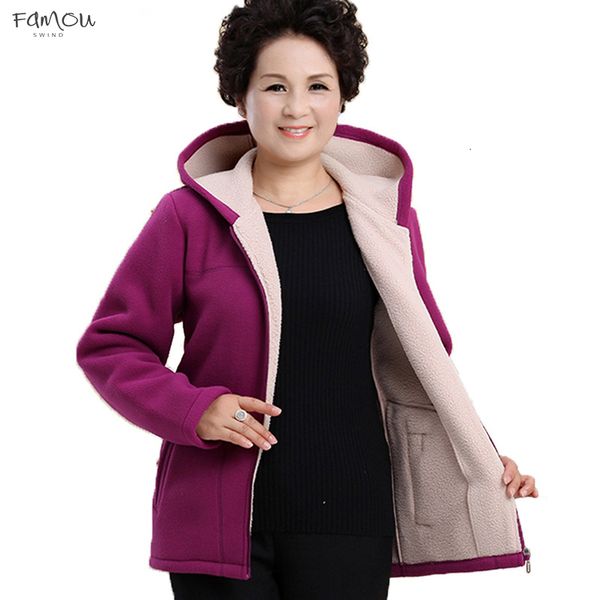 Middle-Aged Autumn Fleece Outerwear 2019 Plus Size Casual Slim Hooded Women Jacket Solid Color Warm Casual 5Xl Short Winter Jacket Coat
Middle-Aged Autumn Fleece Outerwear 2019 Plus Size Casual Slim Hooded Women Jacket Solid Color Warm Casual 5Xl Short Winter Jacket Coat