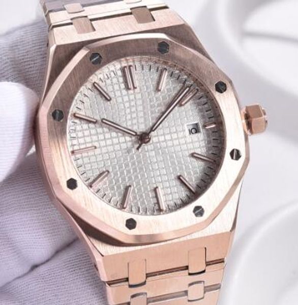 gorgeous 41mm automatic rose gold bracelet a3840 mens watch watches transparent back white dial with gold hands and index hour markers, Slivery;brown
gorgeous 41mm automatic rose gold bracelet a3840 mens watch watches transparent back white dial with gold hands and index hour markers, Slivery;brown