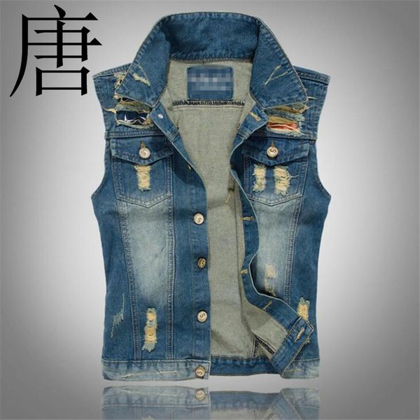 new spring autumn 2019 vintage classic design casual denim vest men blue plus asian size m-5xl, Black;white
new spring autumn 2019 vintage classic design casual denim vest men blue plus asian size m-5xl, Black;white
