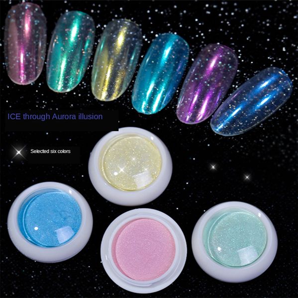 1g nail glitter neon pigment mermaid powder chameleon powder clear chrome nail rainbow dust art manicure super shining, Silver;gold
1g nail glitter neon pigment mermaid powder chameleon powder clear chrome nail rainbow dust art manicure super shining, Silver;gold