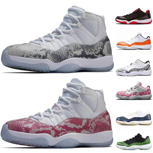 fashion designer snakeskin 11 11s women mens basketball shoes white pink low bred orange navy green jumpman concord 11 sports sneakers, White;red
fashion designer snakeskin 11 11s women mens basketball shoes white pink low bred orange navy green jumpman concord 11 sports sneakers, White;red