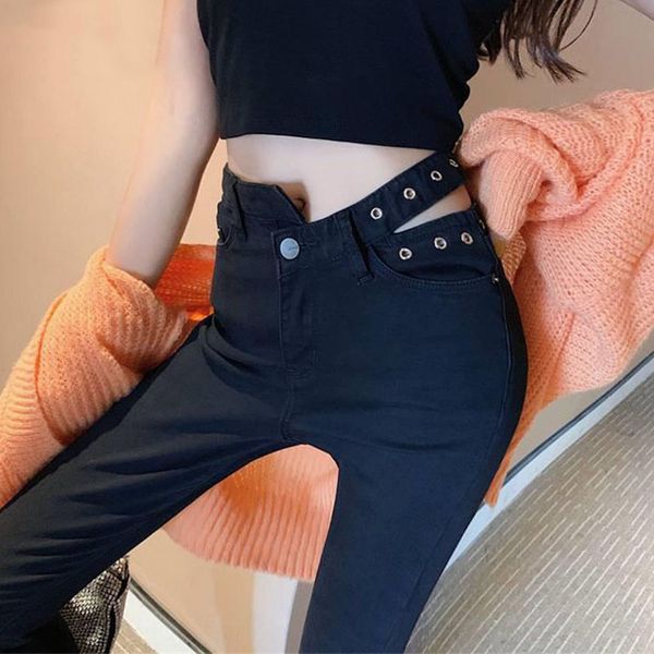 high waist ripped holes denim pants female trousers pencil jeans women skinny trousers female black mom jeans streetwear, Blue
high waist ripped holes denim pants female trousers pencil jeans women skinny trousers female black mom jeans streetwear, Blue