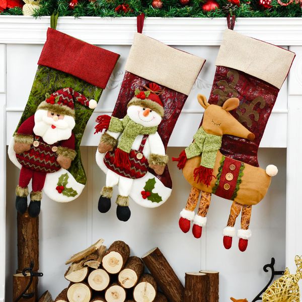 christmas gift bags santa claus snowman elk bags candy xmas hanging ornament for tree home supplies bolsas de navidad
christmas gift bags santa claus snowman elk bags candy xmas hanging ornament for tree home supplies bolsas de navidad
