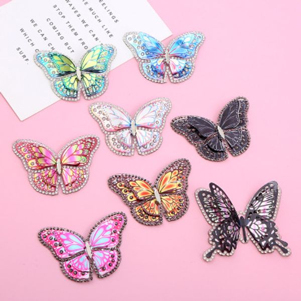 24pcs new with diamond 3d butterfly non-woven fabric diy accessories color butterfly cloth stickers clothing accessories direct wholesale, Black
24pcs new with diamond 3d butterfly non-woven fabric diy accessories color butterfly cloth stickers clothing accessories direct wholesale, Black