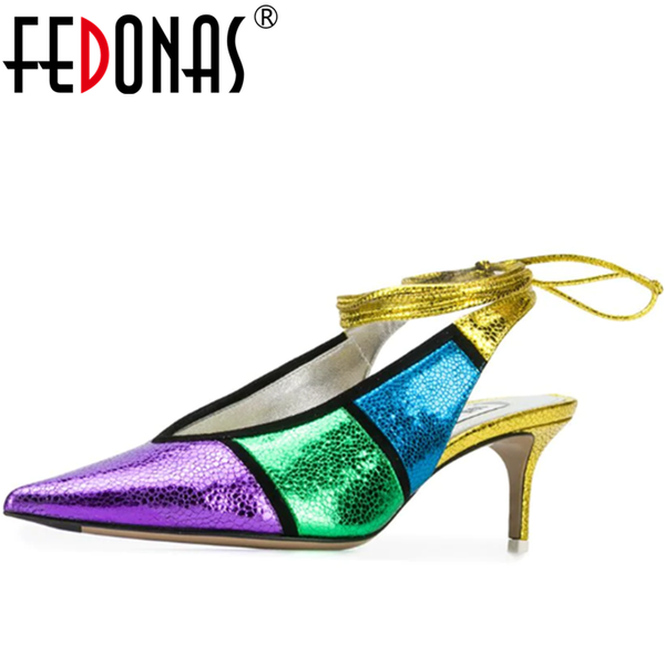 fedonas fashion mixed colors sandals for women pointed toe thin heels pumps 2020 classic design night club shoes woman, Black
fedonas fashion mixed colors sandals for women pointed toe thin heels pumps 2020 classic design night club shoes woman, Black