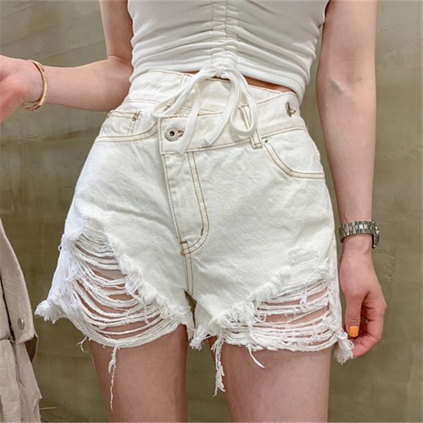 2020 new arrivals hole vintage denim white shorts for women korean style loose solid fashion chic feminine pants, Blue
2020 new arrivals hole vintage denim white shorts for women korean style loose solid fashion chic feminine pants, Blue