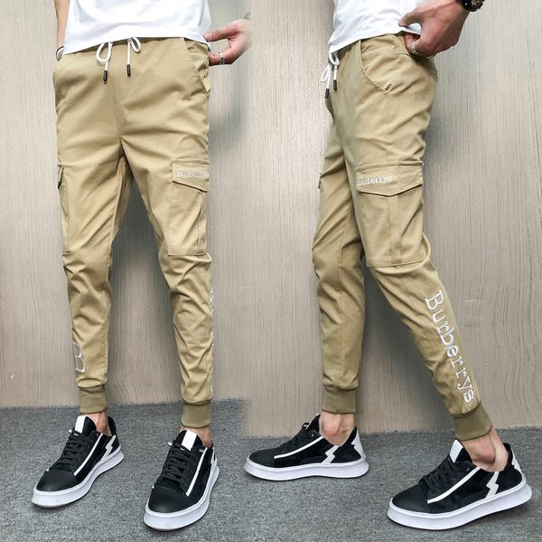 2019 new and spring summer casual casual slim nine points sweatpants fashion men's pants clothing feet men's pants beam alxxw, Black
2019 new and spring summer casual casual slim nine points sweatpants fashion men's pants clothing feet men's pants beam alxxw, Black