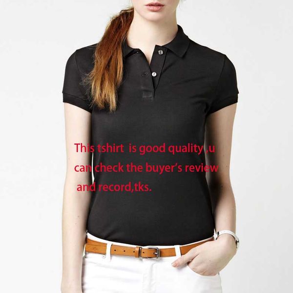 summer womens t-shirts lapel short sleeve polo shirt with logo solid color polo t-shirts 16 color women fashion clothes ropa de mujer, White
summer womens t-shirts lapel short sleeve polo shirt with logo solid color polo t-shirts 16 color women fashion clothes ropa de mujer, White