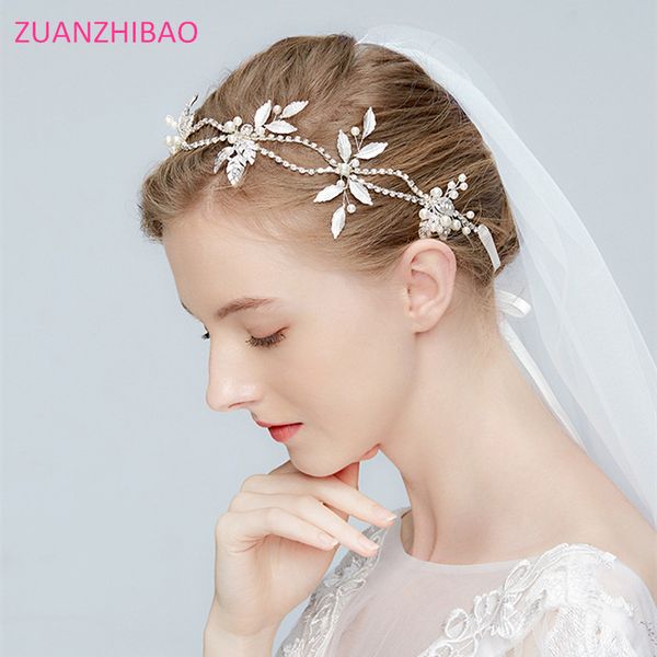 2019 leaf crown flower tiara bridal crystal headband pearl bride diadem jewelry headpiece wedding hair accessories, Golden;white
2019 leaf crown flower tiara bridal crystal headband pearl bride diadem jewelry headpiece wedding hair accessories, Golden;white