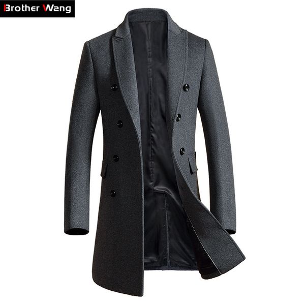 brother wang brand 2019 autumn winter new men slim long woolen coat business casual fashion mens overcoat jacket 1721, Tan;black
brother wang brand 2019 autumn winter new men slim long woolen coat business casual fashion mens overcoat jacket 1721, Tan;black