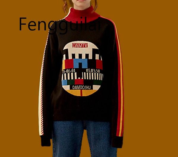 new autumn women vintage black sweater cotton knitwear pullover knitted geometric thicken warm sweaters winter turtleneck, White;black
new autumn women vintage black sweater cotton knitwear pullover knitted geometric thicken warm sweaters winter turtleneck, White;black
