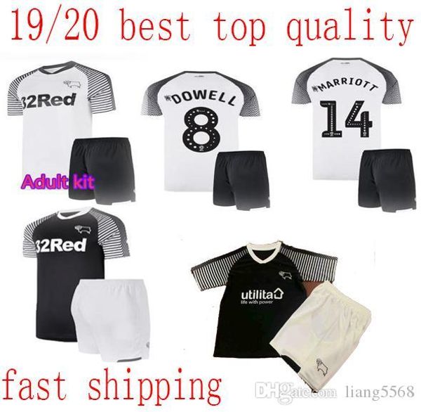 men kit 2019 derby county soccer jersey 19 20 paterson lawrence dowell rooney waghorn marriott football shirts, Black
men kit 2019 derby county soccer jersey 19 20 paterson lawrence dowell rooney waghorn marriott football shirts, Black