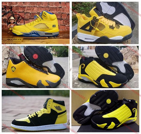 xshfbcl 2020 mens 1 5 11 12 14 basketball shoes bumblebee yellow black trainers sports sneakers reverse ferrary jumpman des chaussures, Black;red
xshfbcl 2020 mens 1 5 11 12 14 basketball shoes bumblebee yellow black trainers sports sneakers reverse ferrary jumpman des chaussures, Black;red