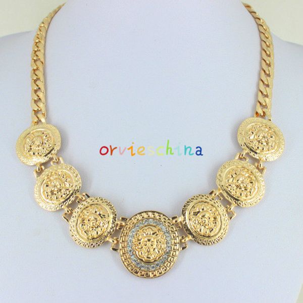 2020 designer european and american fashion retro necklace alloy female beauty head clavicle chain pendant jewelry
2020 designer european and american fashion retro necklace alloy female beauty head clavicle chain pendant jewelry