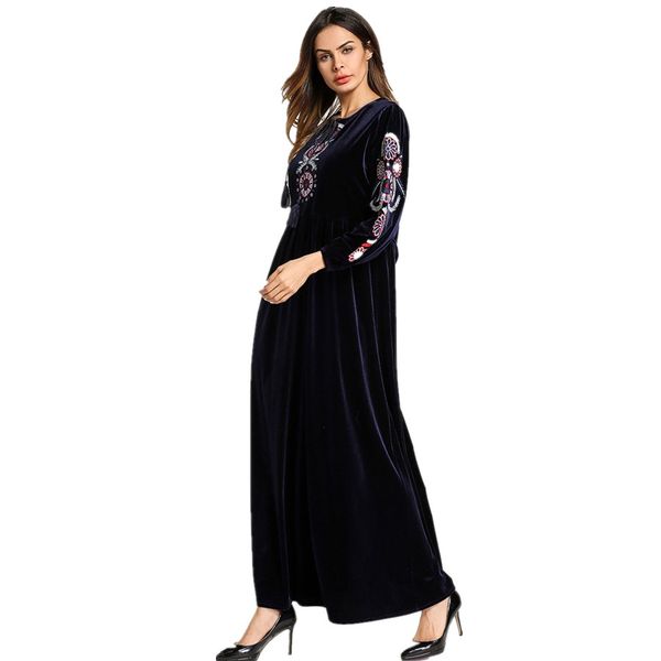islamic casual flowers embroidery velvet robe musulmane turkish dubai fashion abaya muslim dress robes worship abaya wq944, Red
islamic casual flowers embroidery velvet robe musulmane turkish dubai fashion abaya muslim dress robes worship abaya wq944, Red