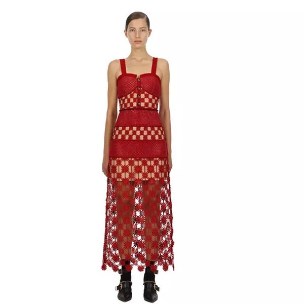smthma 2019 new summer self portrait dress women red hollow out lace long dress boho chic beach, Black;gray
smthma 2019 new summer self portrait dress women red hollow out lace long dress boho chic beach, Black;gray