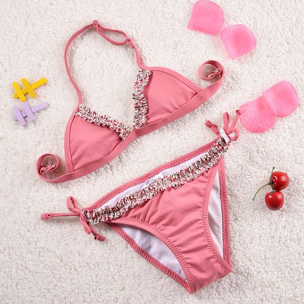 new 2019 summer beachwear girls swimwear split two pieces swimsuit floral girls bikini sets kids bathing suit biquini infantil
new 2019 summer beachwear girls swimwear split two pieces swimsuit floral girls bikini sets kids bathing suit biquini infantil