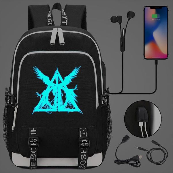 blue luminous gryffindor magic hogwarts slytherin prints usb boys girls schoolbag women teenagers men lapbackpack packsack
blue luminous gryffindor magic hogwarts slytherin prints usb boys girls schoolbag women teenagers men lapbackpack packsack
